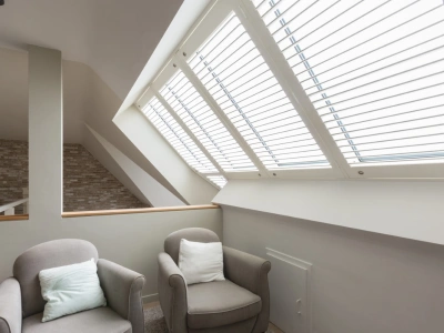 Fenetre de toit avec shutters sur mesure