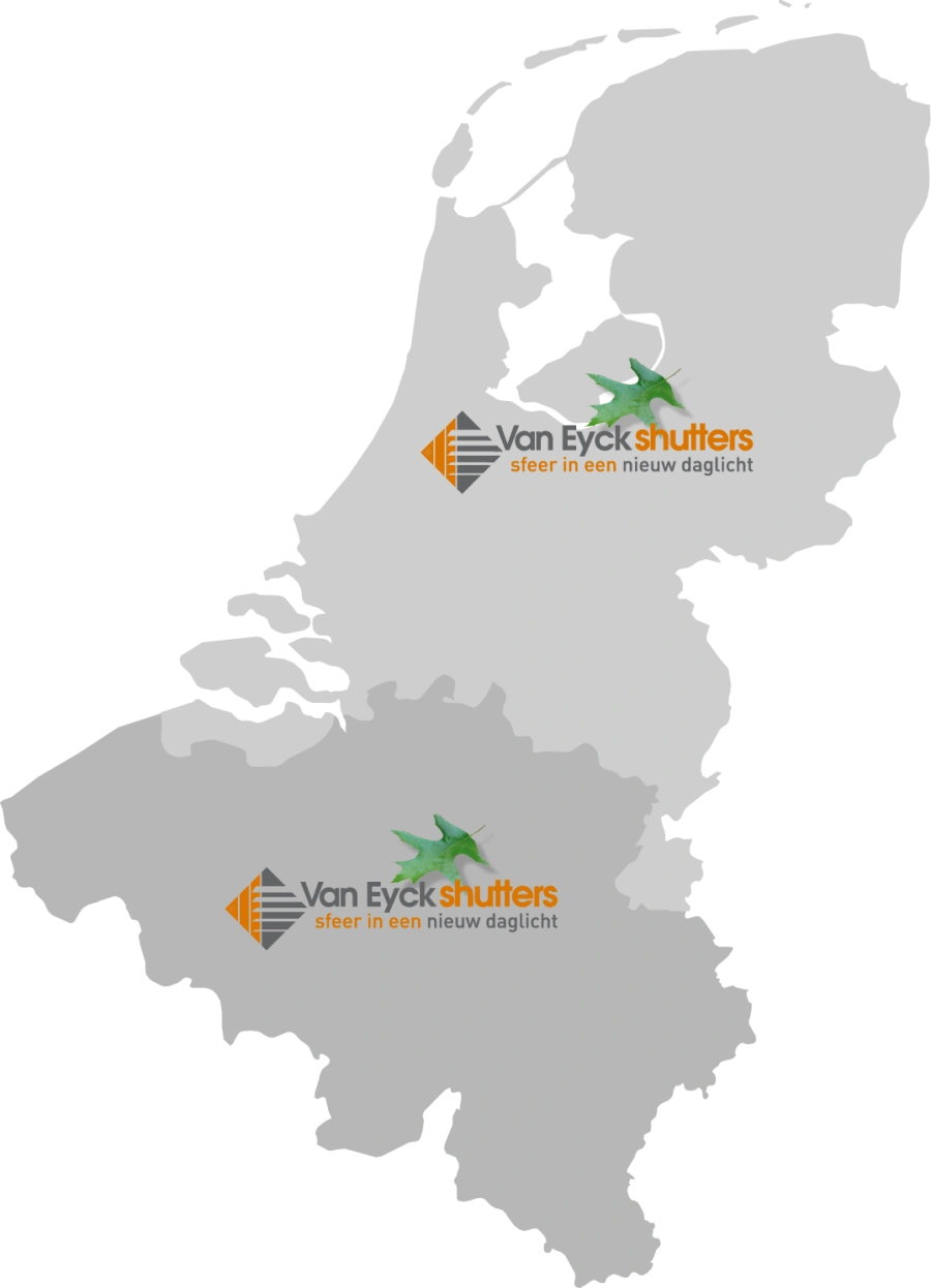 Installer des volets en Belgique et aux Pays-Bas