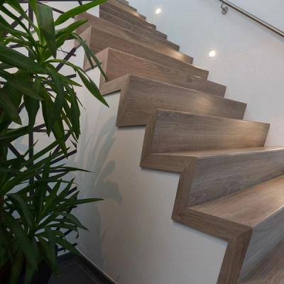 Escalier en bois interieur Urban Jungle