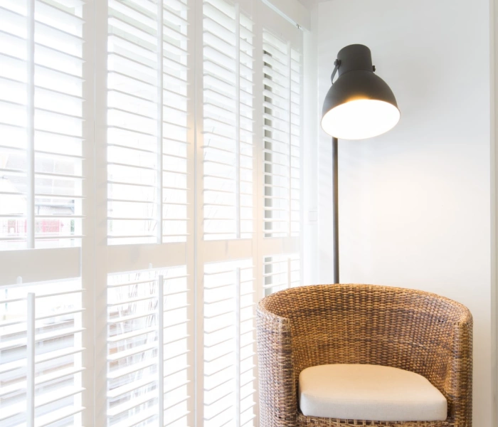 Shutters in het wit