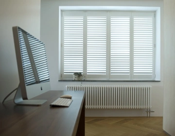 Shutters dans les espaces de bureau